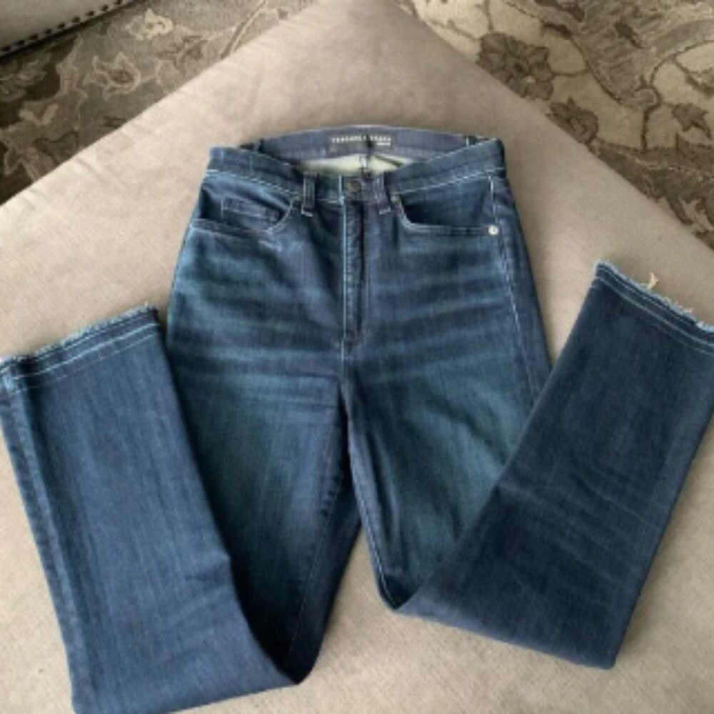 Veronica Beard 11”Carly Kick Flare Jeans size 28- altered